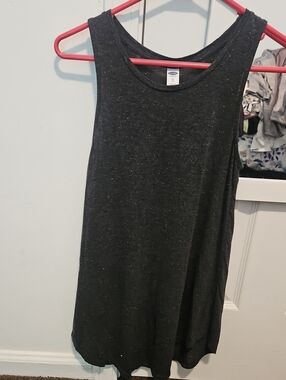 Old Navy Gray & Gold Tank